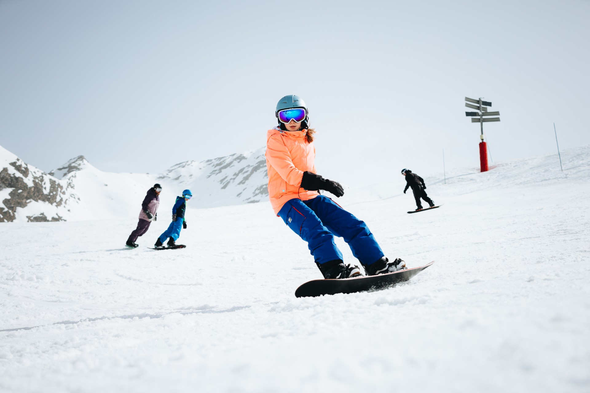Children Group Snowboard Lessons